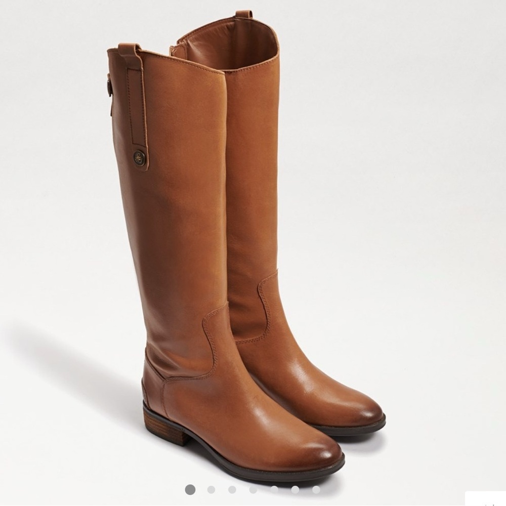 PENNY LEATHER RIDING BOOT - Sam Edelman